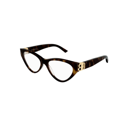 Armacao para oculos Feminino Balenciaga Cat-eye BB0172O-002